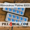 Rhinocéros Platine 8000 23